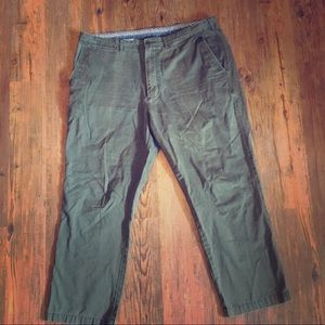 Daniel Cremieux green slacks 38/29 GUC